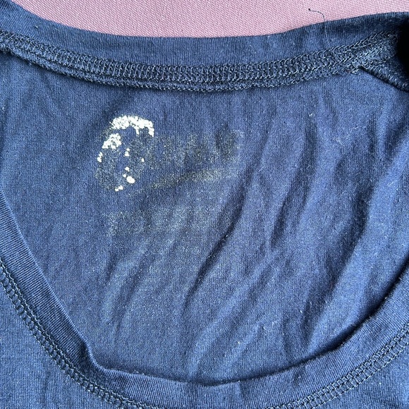 Navy Blue Vintage Bowie T-Shirt - Ladies - Picture 4 of 4